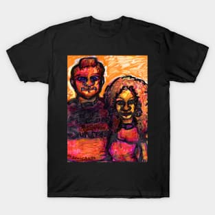 Gothic Diana Ross and Rufus T-Shirt